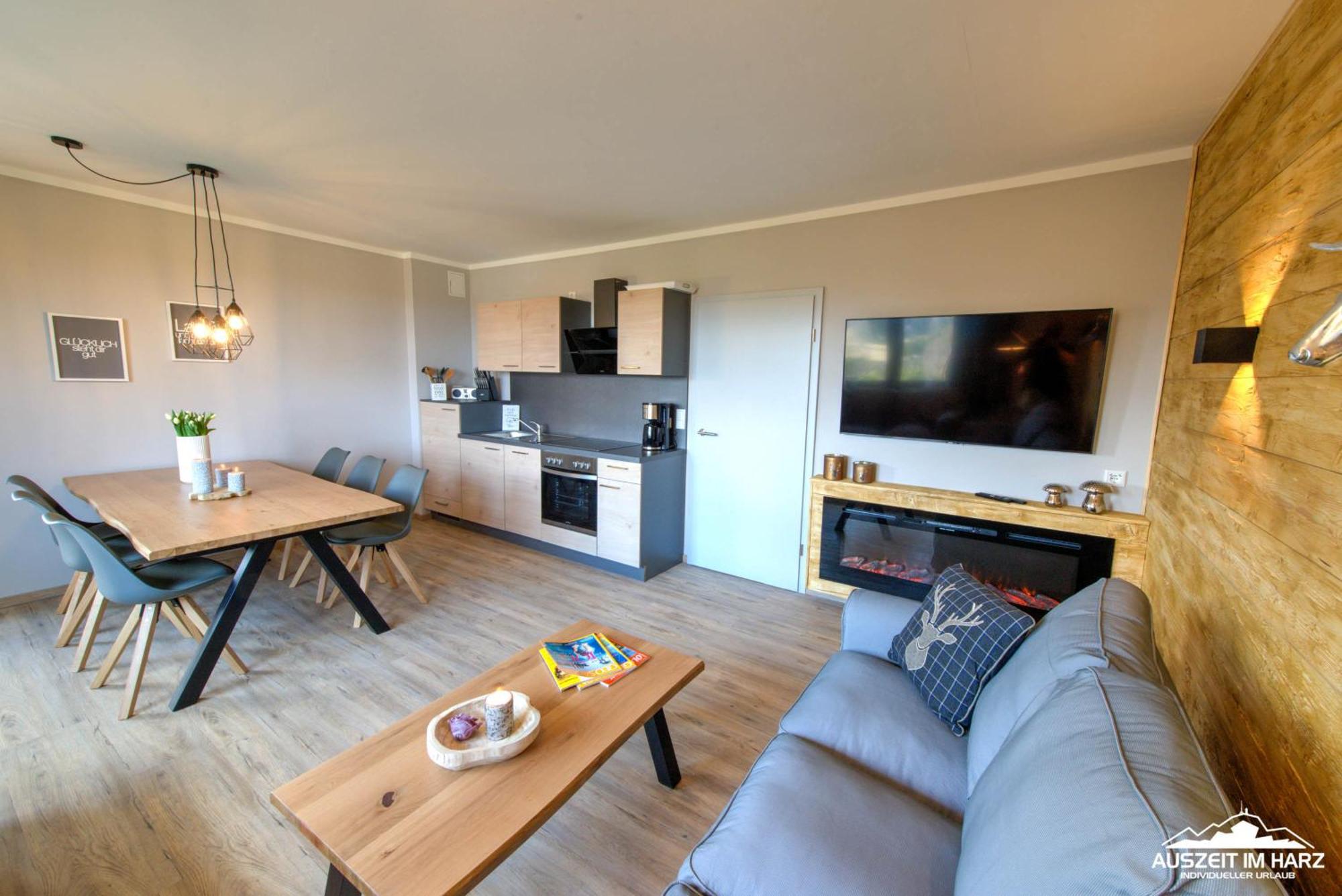 בראונלאגה Auszeit Im Harz Haus 3 Wohnung 6 מראה חיצוני תמונה
