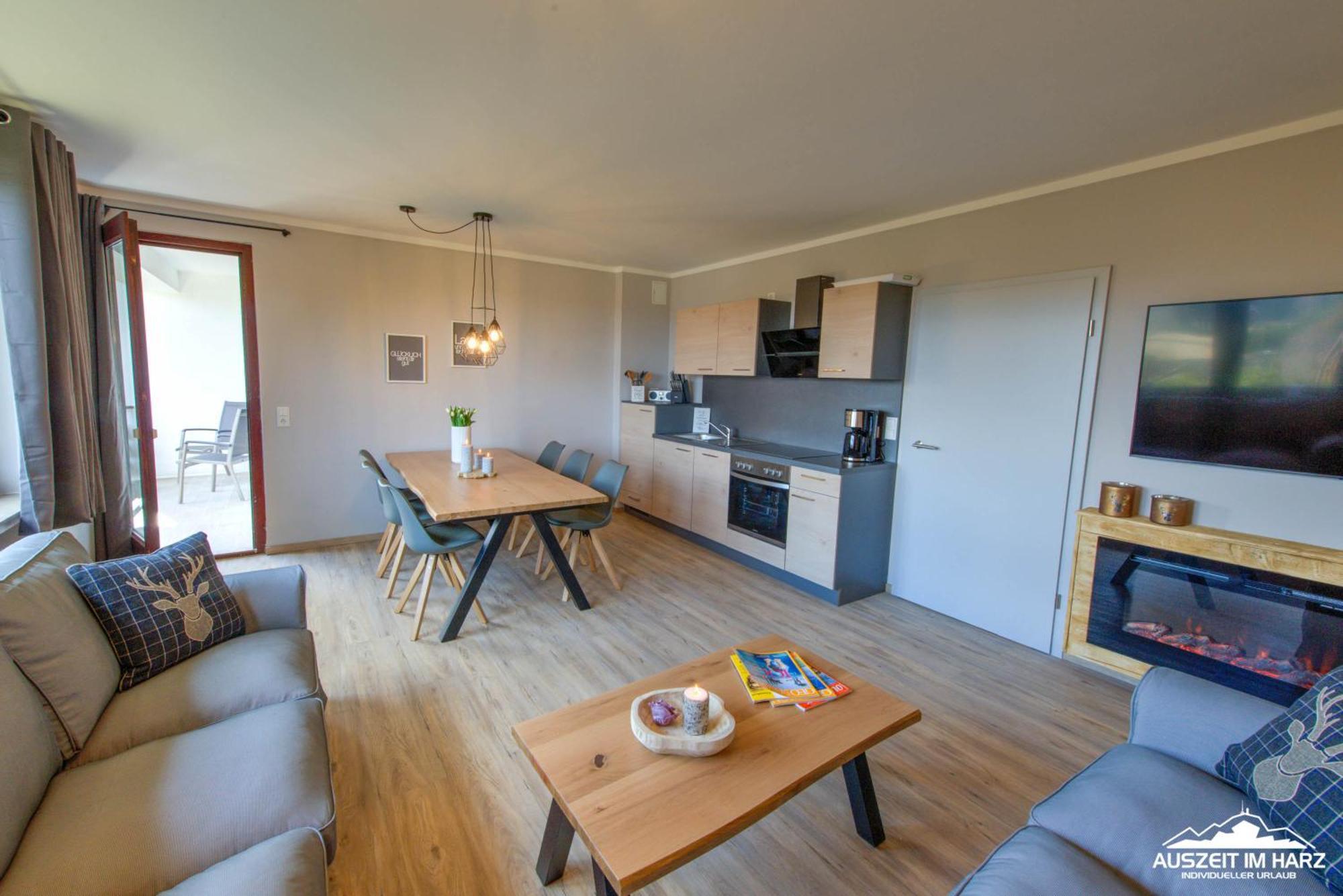בראונלאגה Auszeit Im Harz Haus 3 Wohnung 6 מראה חיצוני תמונה